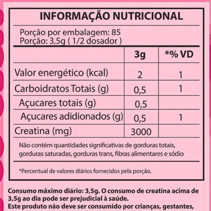 Creatina 3 em 1 Crealoo em Sachê