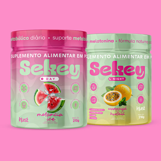 Combo Sekey Melancia Ice + Maracujá c/ Hortelã