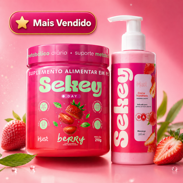 Queridinhos Cream + Sekey de Morango
