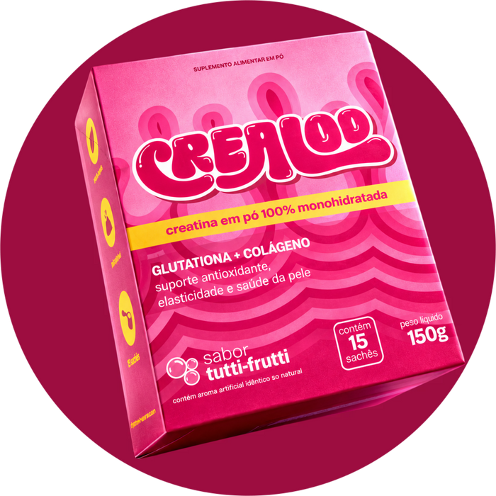 Creatina 3 em 1 Crealoo em Sachê