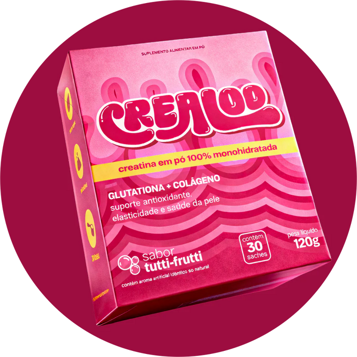 Creatina 3 em 1 Crealoo em Sachê